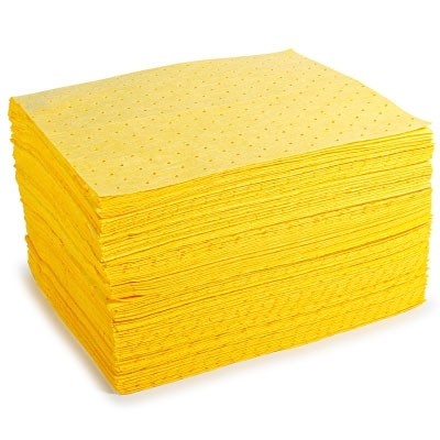 Kollane absorbentmatt pakis 100tk 50cmx40cm Chemical