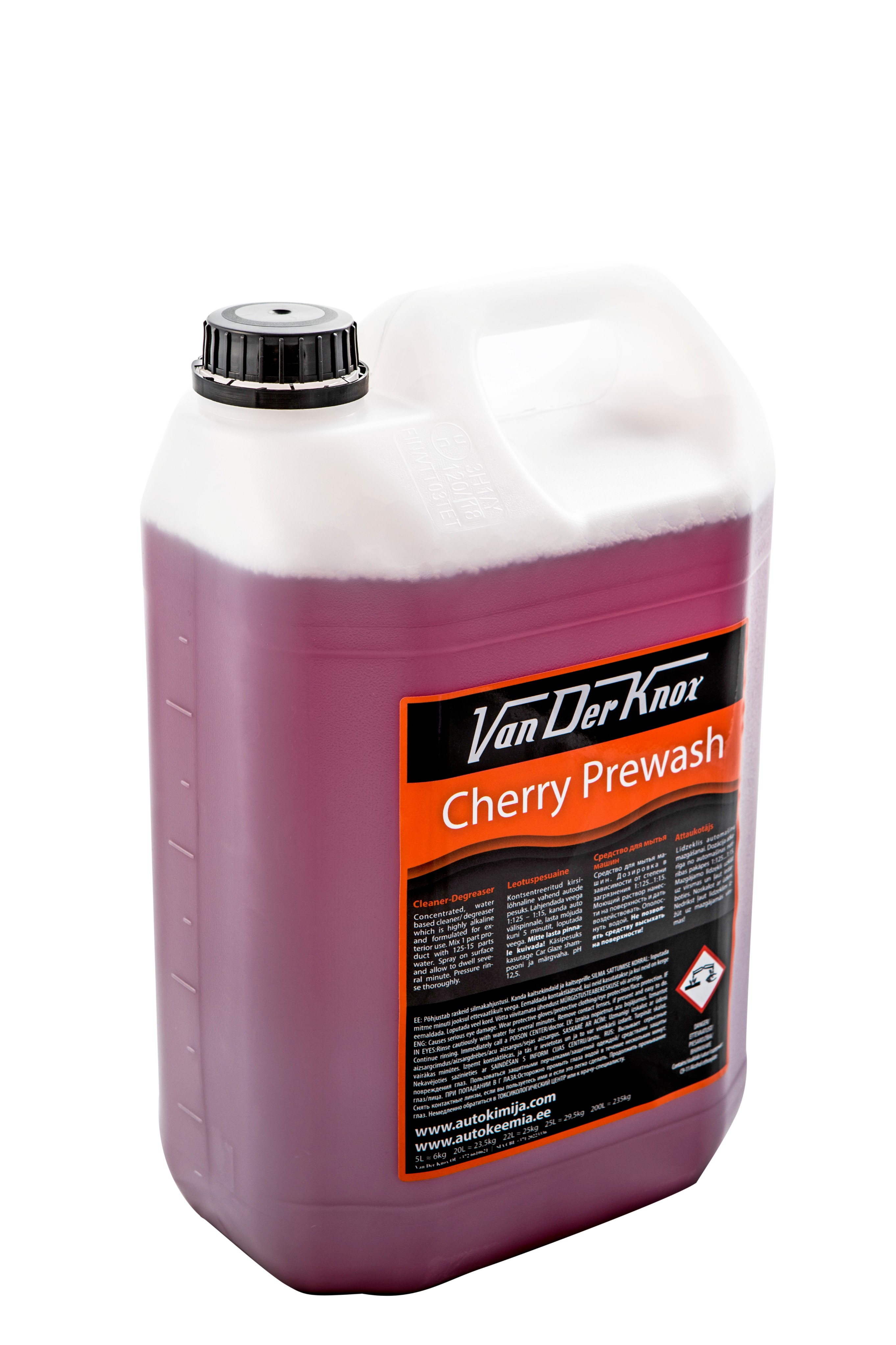 CHERRY PREWASH STRONG -tugev leotusvahend kiirpesuks - leotusaine  - puutevaba pesuaine