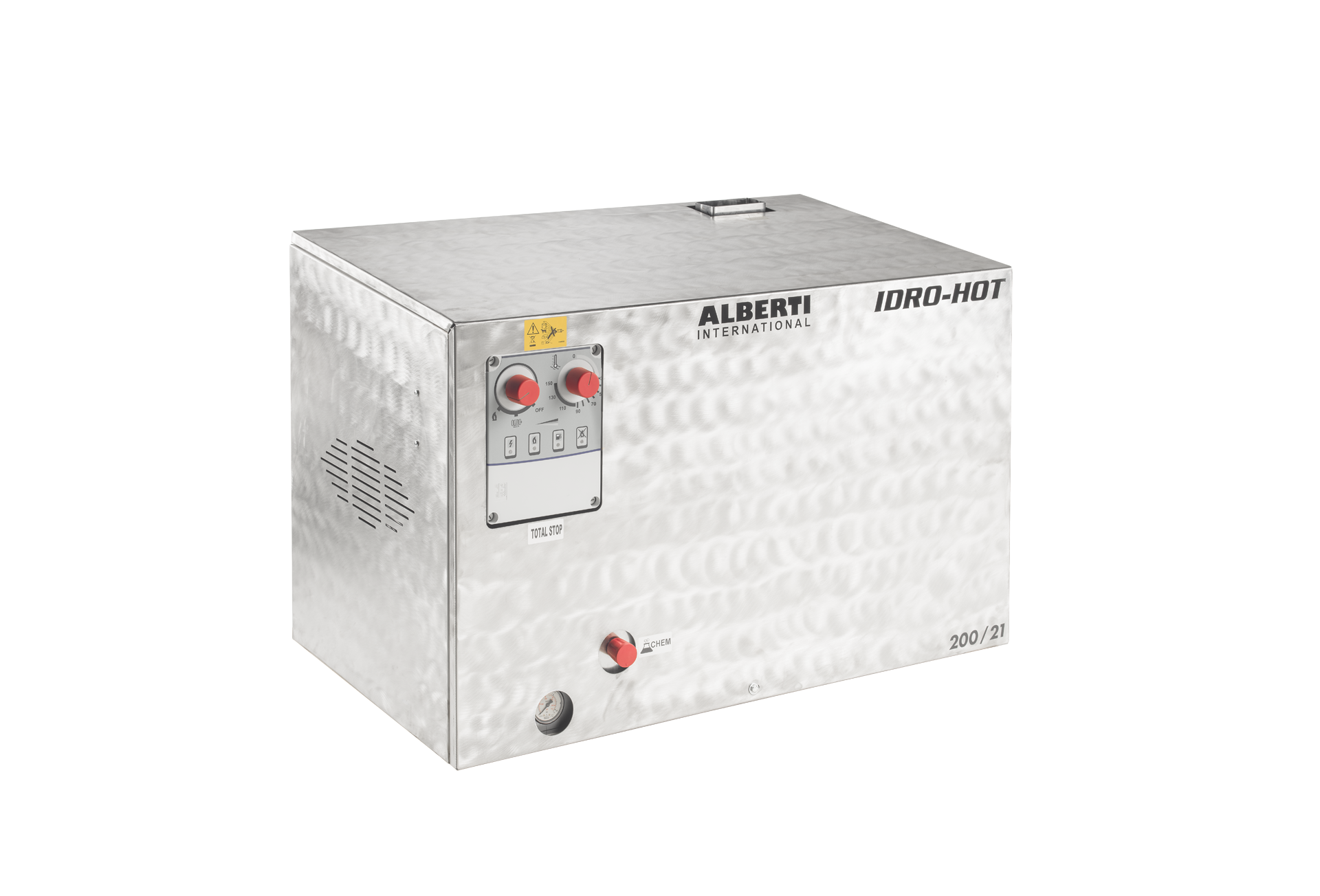 Kuumaveepesur Alberti Idro-Hot 250bar 15l/min Total Stop Inox WS251 IP