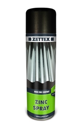 Zinc Spray - Zettex - 500ml - tugevatoimeline aerosooltsink, tsinkaerosool