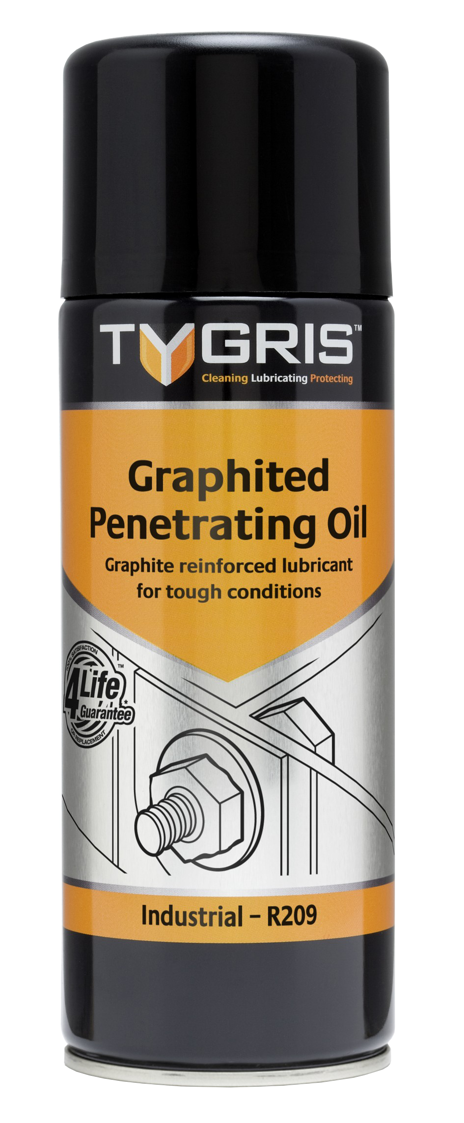 Tygris Graphited Penetrating Oil - grafiiitmääre keerme avamiseks 400ml