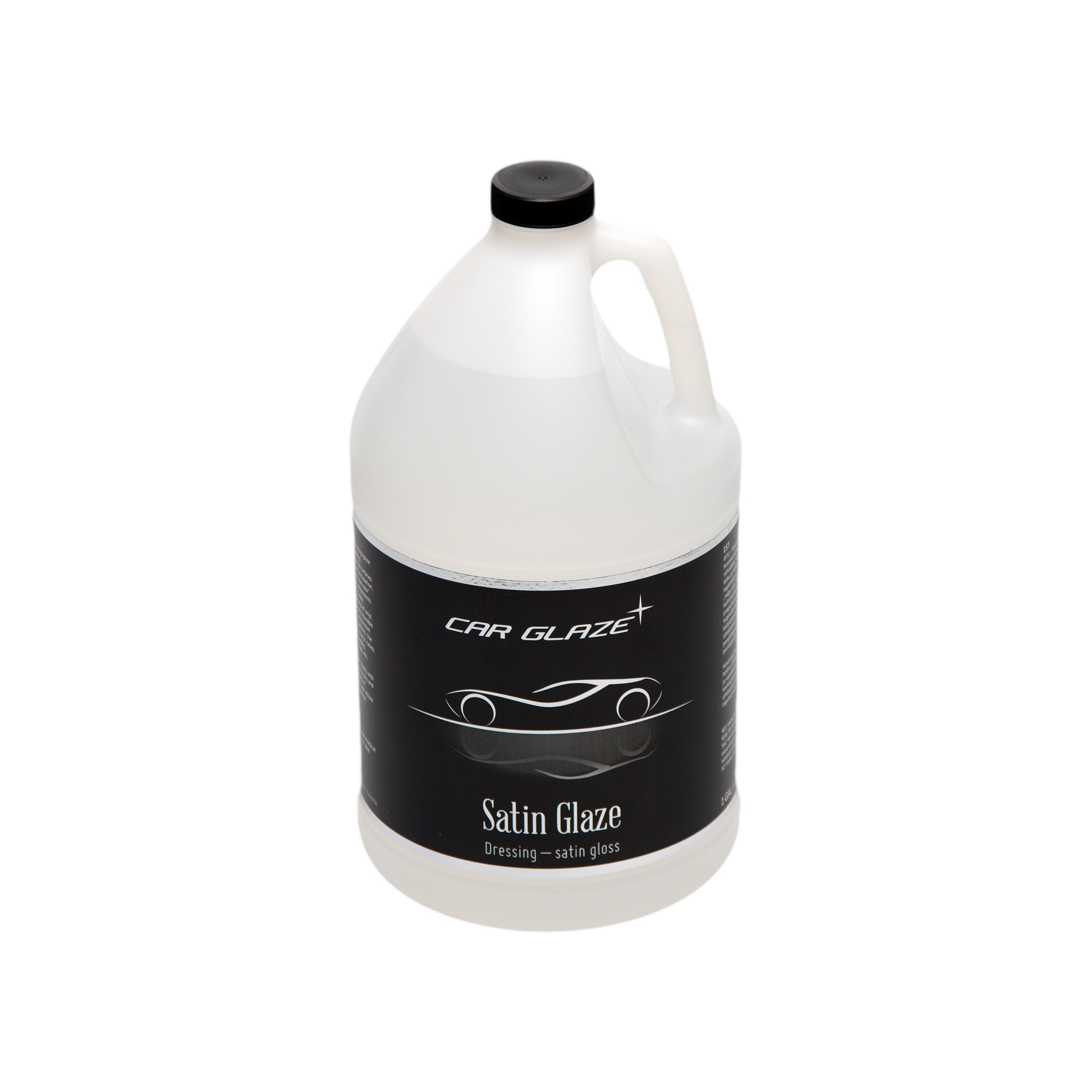 SATIN GLAZE  - Car Glaze - средство для ухода за резиной и пластиком / полироль / защита / глазурь - блеск для резины