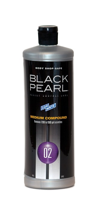 BLACK PEARL - 02 - Medium Compound - среднеабразивная полировальная паста