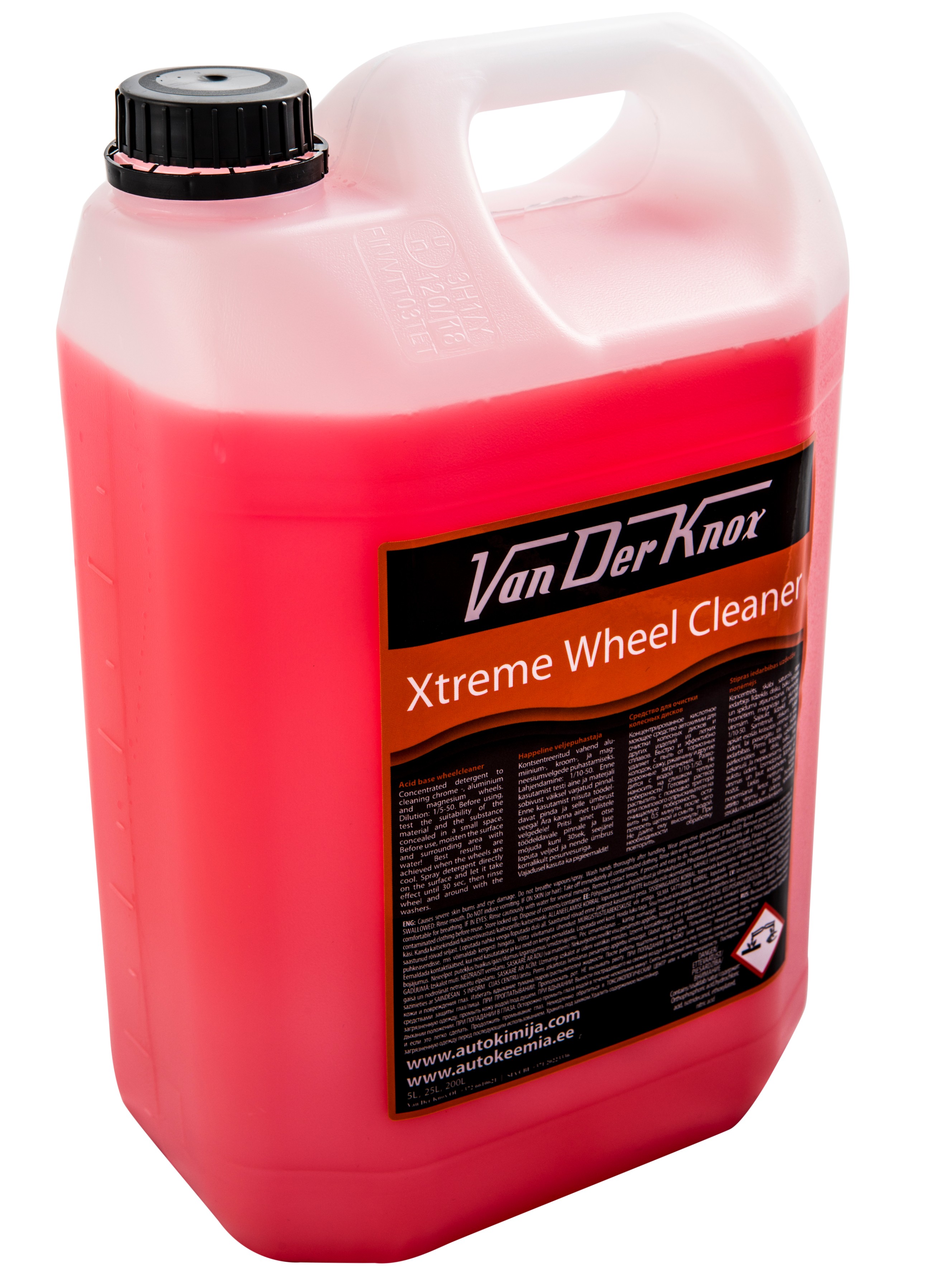 XTREME WHEEL CLEANER - кислота для ободов колес - мытье ободов колес - очиститель ободов - средство для чистки ободов