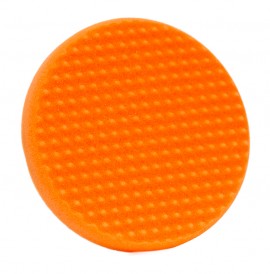 Маленький оранжевый поролоновый диск для полирования 77 мм